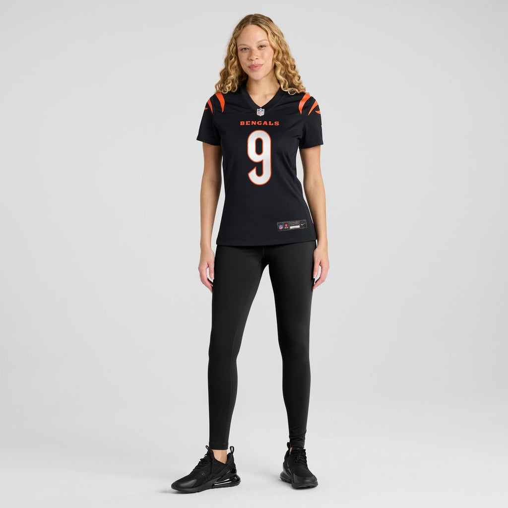 Joe Burrow Cincinnati Bengals Women's Nike Player Game Jersey - Black