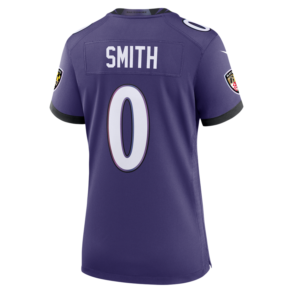 Roquan Smith Baltimore Ravens Nike Women's Team Game Jersey - Purple