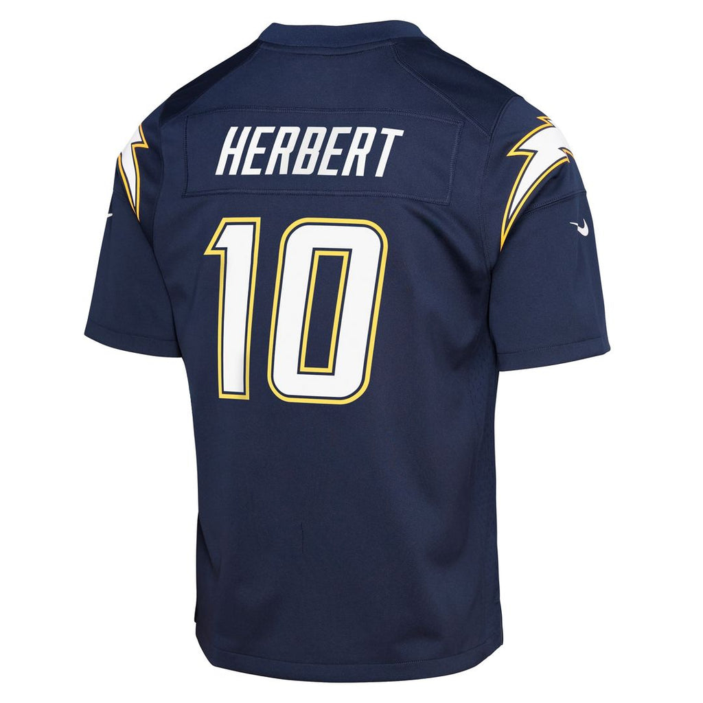 Justin Herbert Los Angeles Chargers Nike Youth Alternate Super Chargers Game Player Jersey - Navy