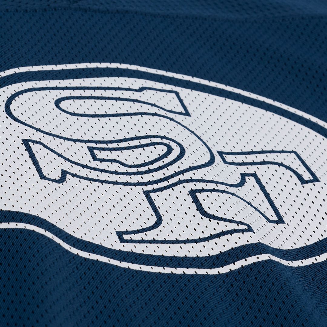 Jerry Rice San Francisco 49ers Mitchell & Ness x Levi's Unisex Legacy Jersey - Navy