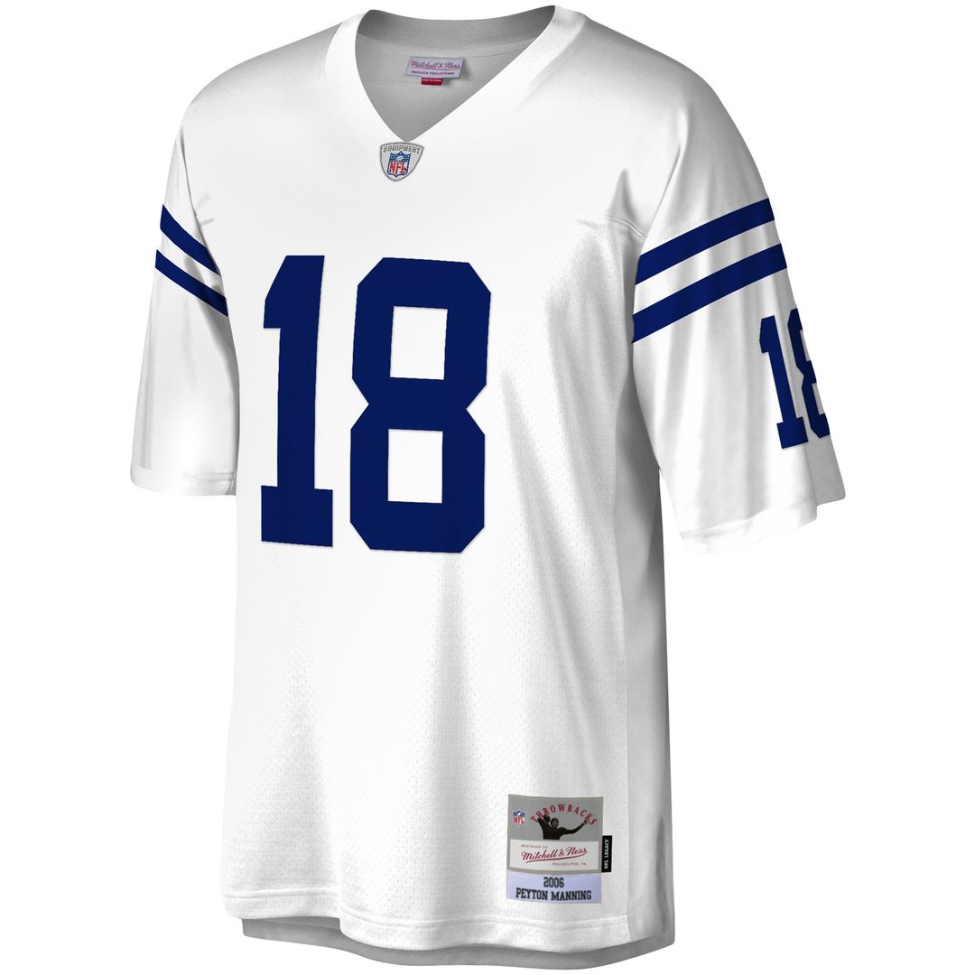 Peyton Manning Indianapolis Colts Mitchell & Ness Legacy Replica Jersey - Royal