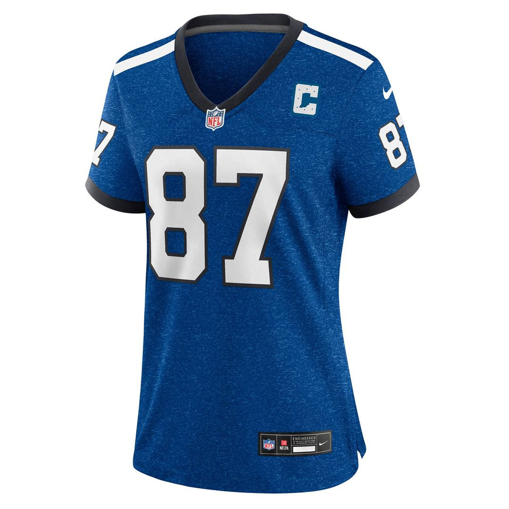 Reggie Wayne Indianapolis Colts Women's Nike Retired Player Game Jersey - Royal