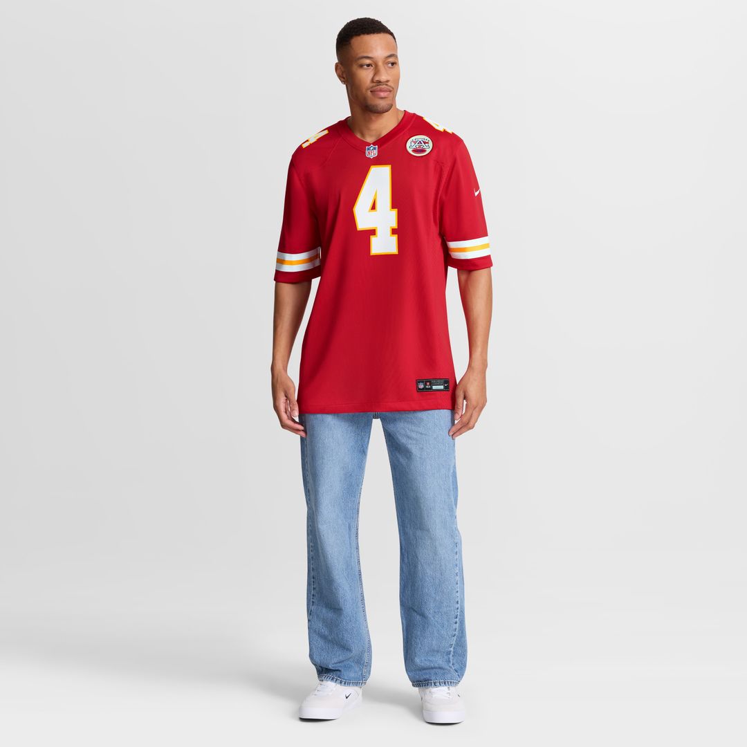 Rashee Rice Kansas City Chiefs Nike  Game Jersey -  Red