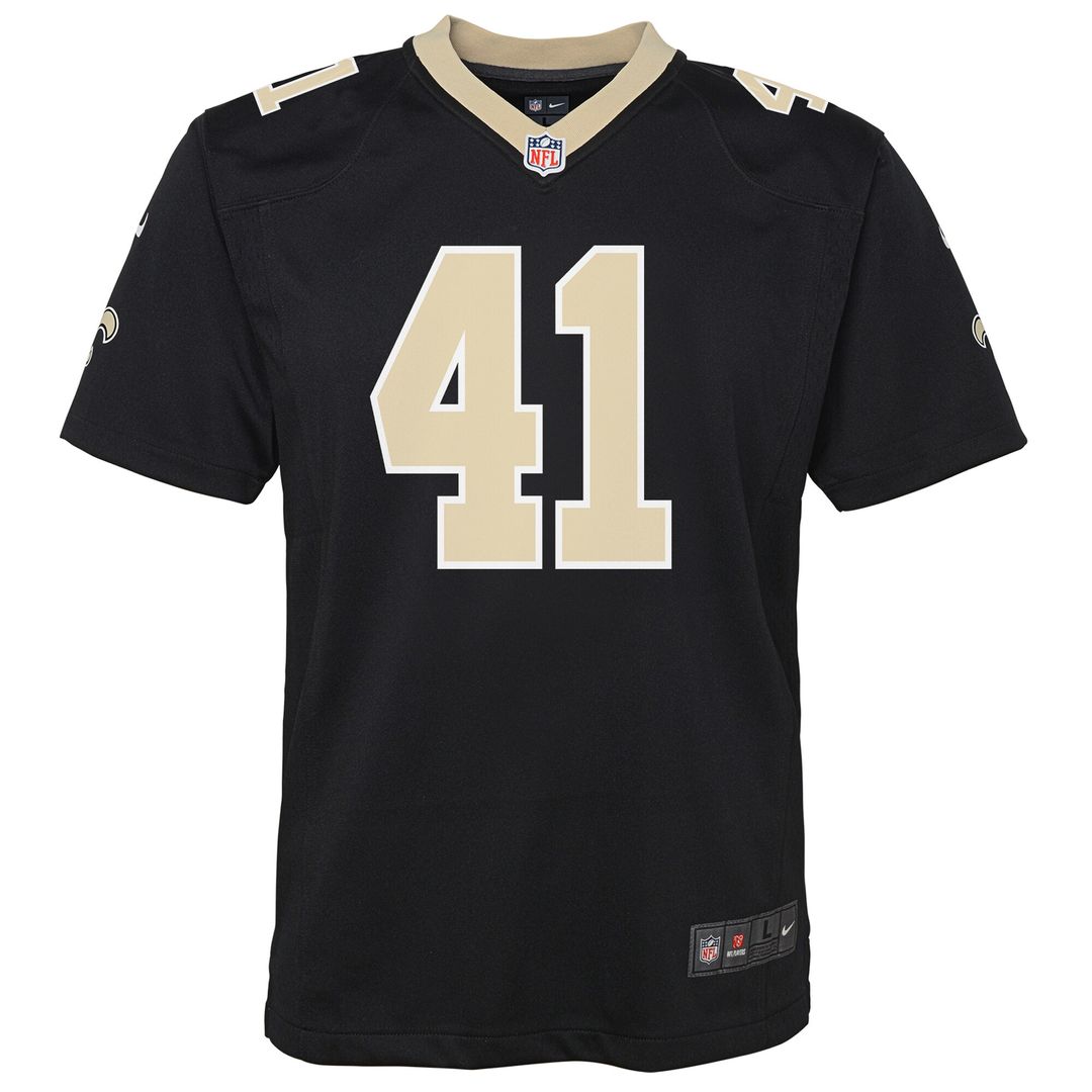 Alvin Kamara New Orleans Saints Nike Youth Gameday Golds Alternate Game Player Jersey - Gold