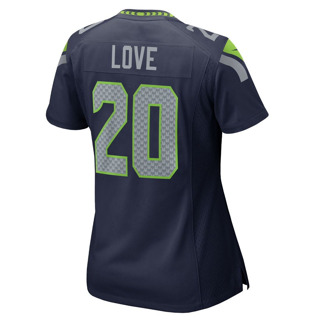 Julian Love Seattle Seahawks Nike Women's Throwback Player Game Jersey - Royal