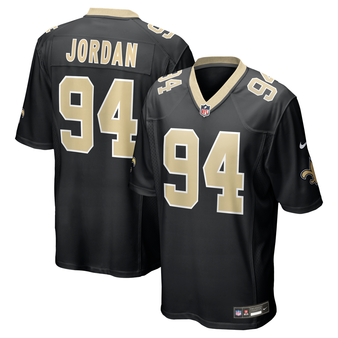 Cameron Jordan New Orleans Saints Nike Game Jersey - Black