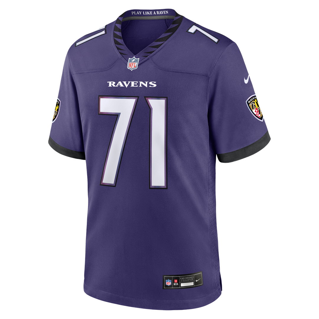 Olaivavega Ioane Baltimore Ravens Nike 2026 NFL Draft First Round Pick No. 14 Team Game Jersey - Purple