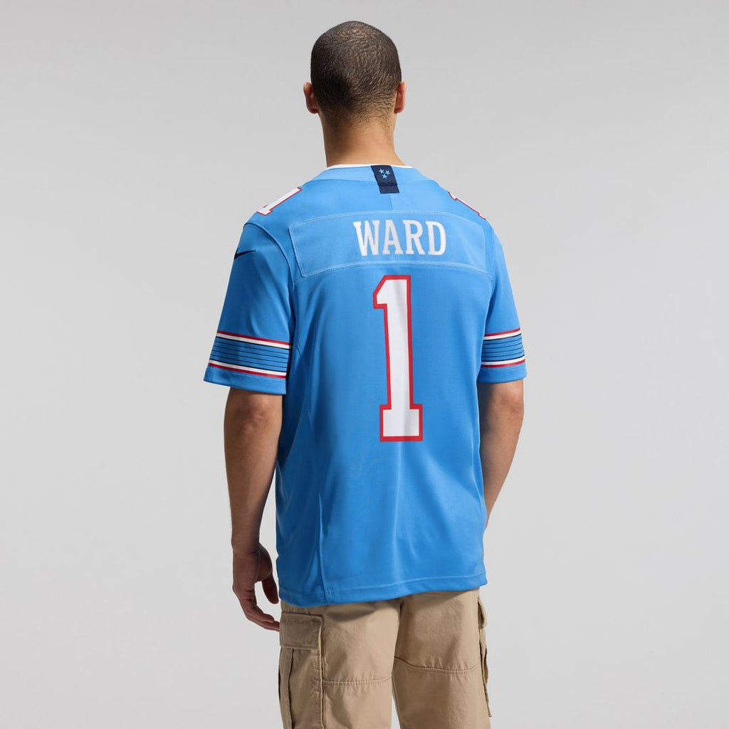 Cameron Ward Tennessee Titans Nike Vapor F.U.S.E. Stitched Limited Jersey - White