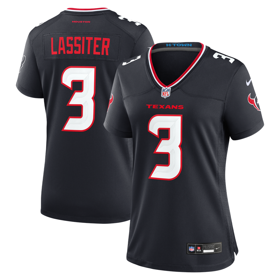 Kamari Lassiter Houston Texans Nike Women's Team Game Jersey -  Navy