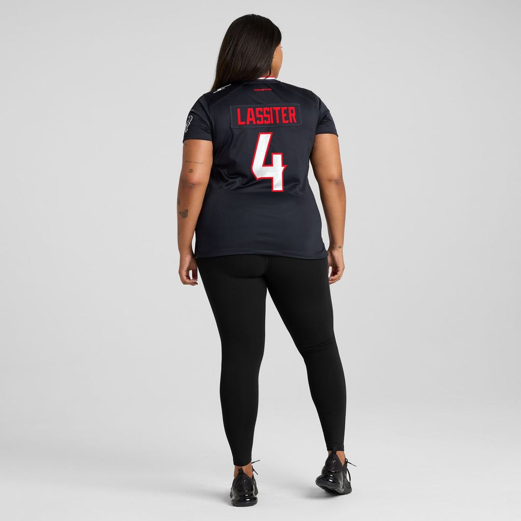 Kamari Lassiter Houston Texans Nike Women's Team Game Jersey -  Navy