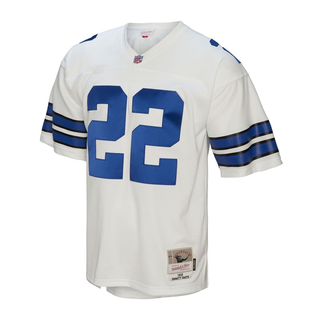 Emmitt Smith Dallas Cowboys Mitchell & Ness Youth Retired Player Legacy Jersey - White