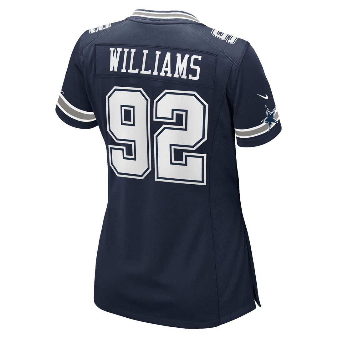 Quinnen Williams Dallas Cowboys Nike Women's Team Game Jersey - Navy
