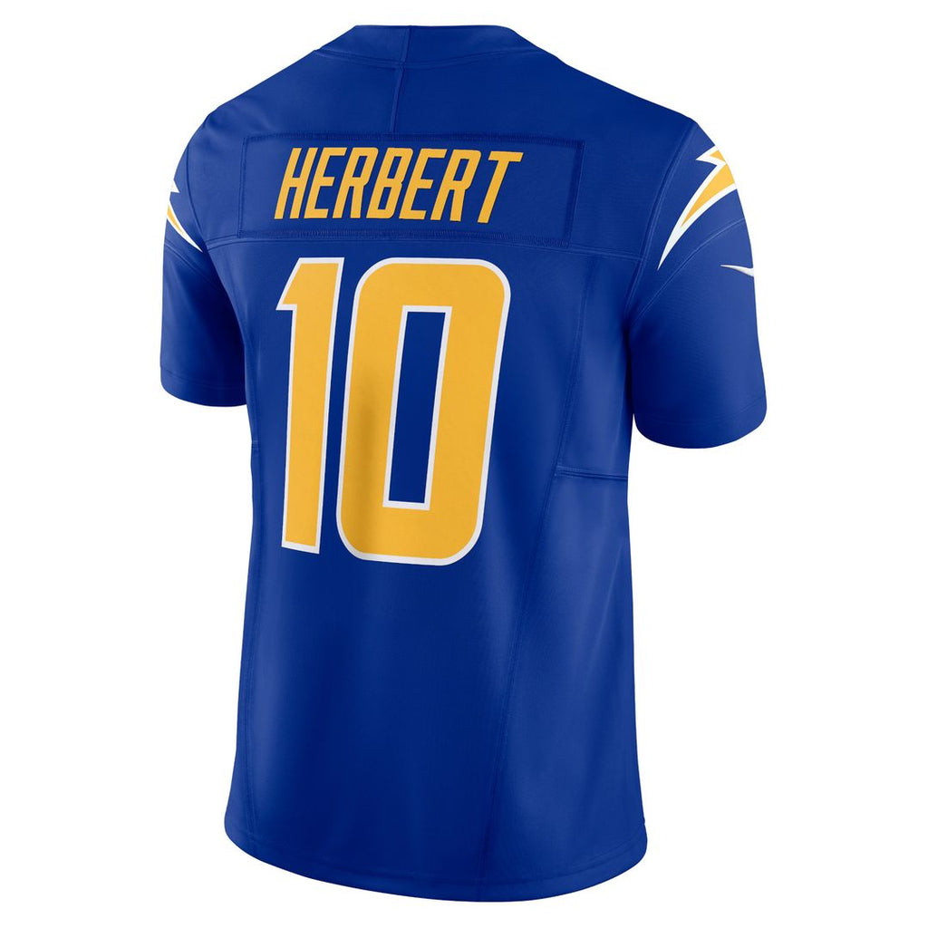 Justin Herbert Los Angeles Chargers Nike Vapor F.U.S.E. Limited Jersey - White