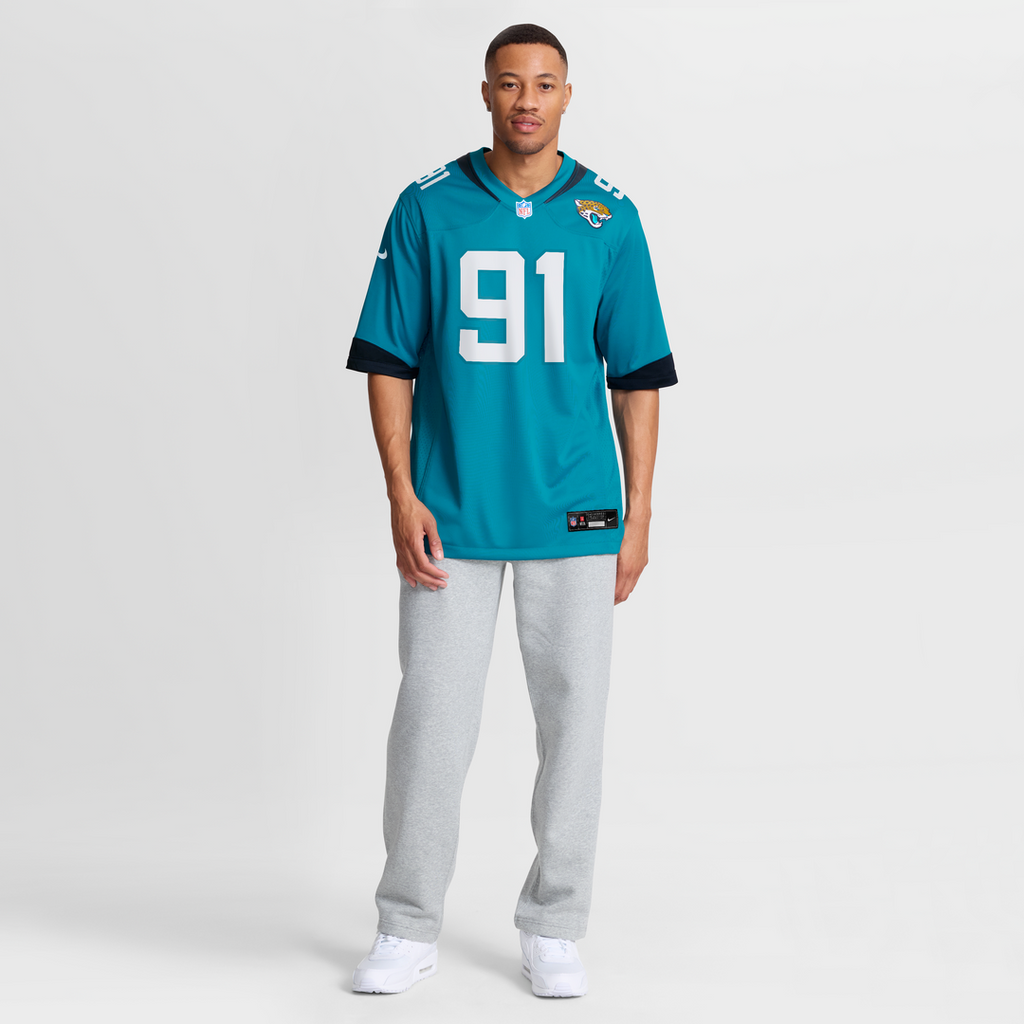 Arik Armstead Jacksonville Jaguars Nike Team Game Jersey -  Teal