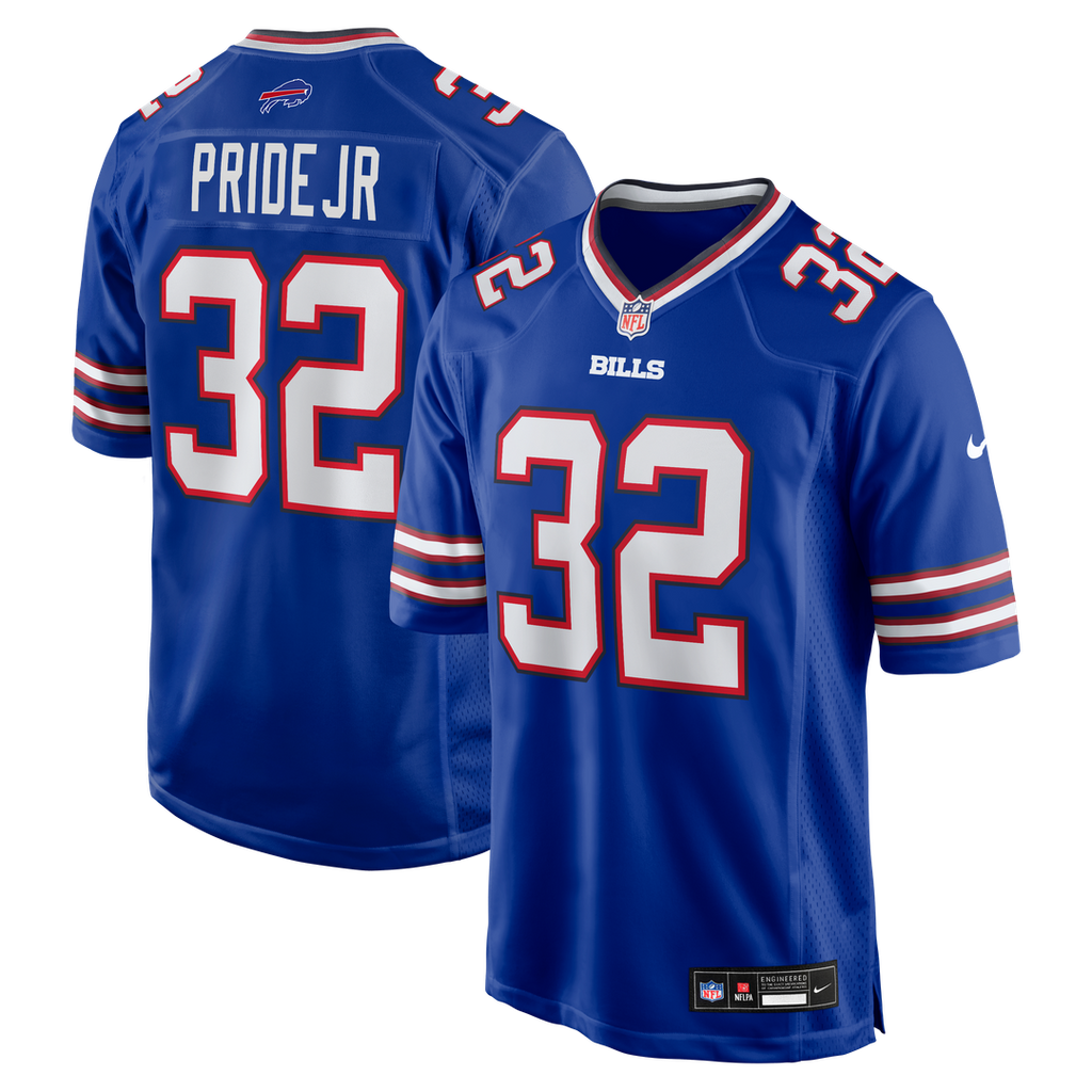 Toriano Pride Jr. Buffalo Bills Nike Team Game Jersey - Royal