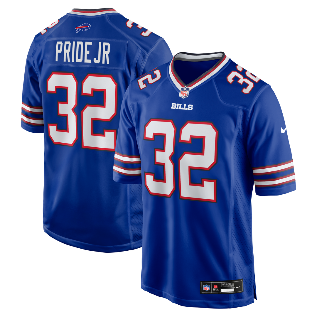 Toriano Pride Jr. Buffalo Bills Nike Team Game Jersey - Royal