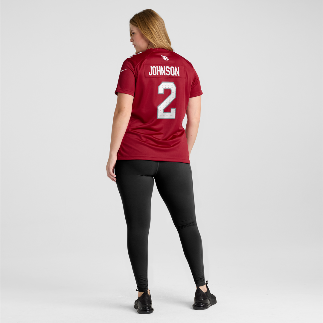 Will Johnson Arizona Cardinals Nike Women's Team Game Jersey -  Cardinal