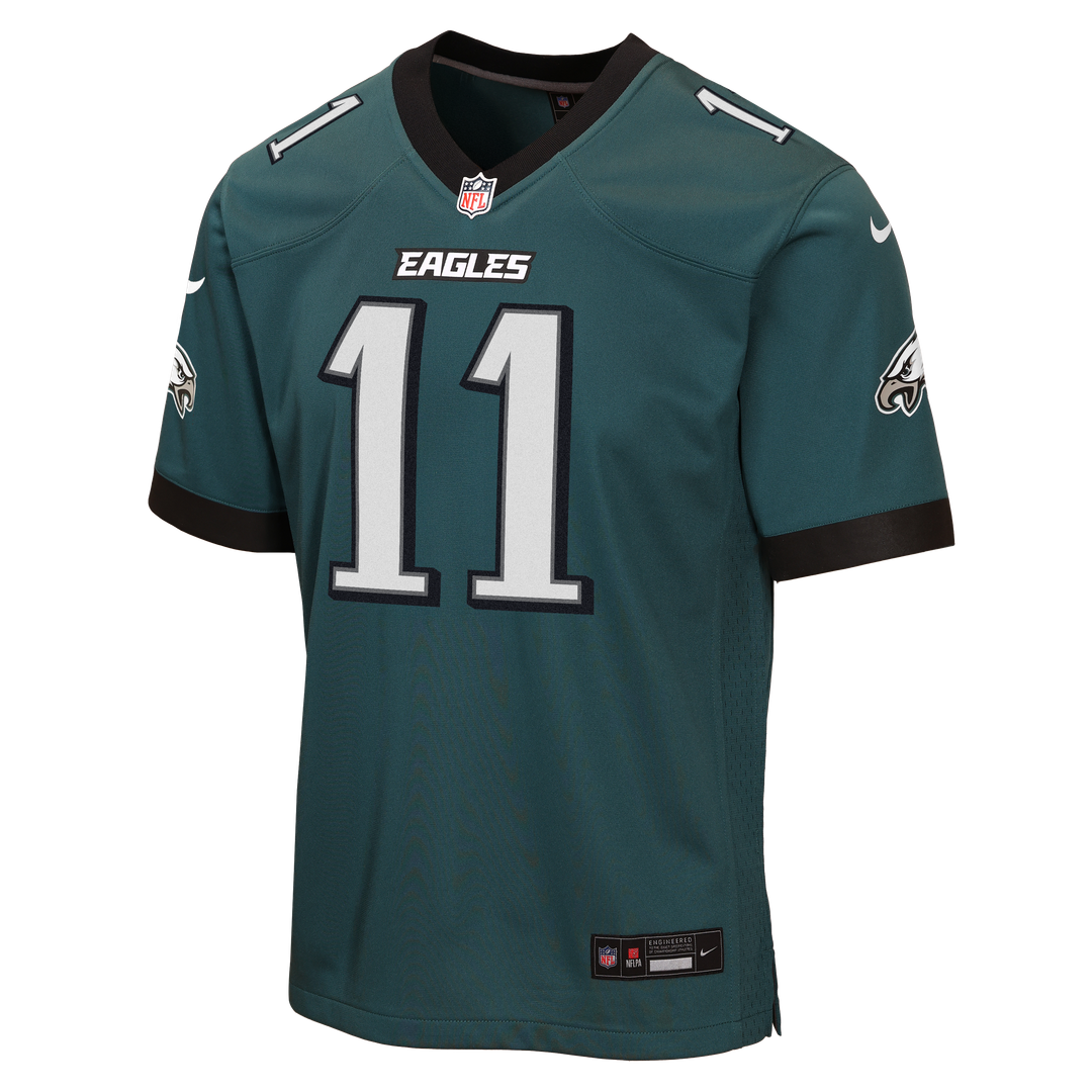 A.J. Brown Philadelphia Eagles Nike Youth Team Game Jersey - Midnight Green