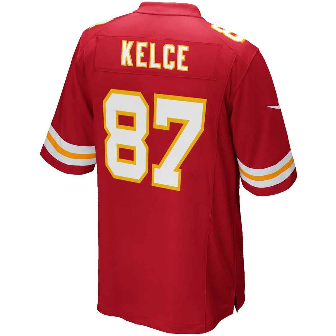 Travis Kelce Kansas City Chiefs Nike Youth Game Jersey - White