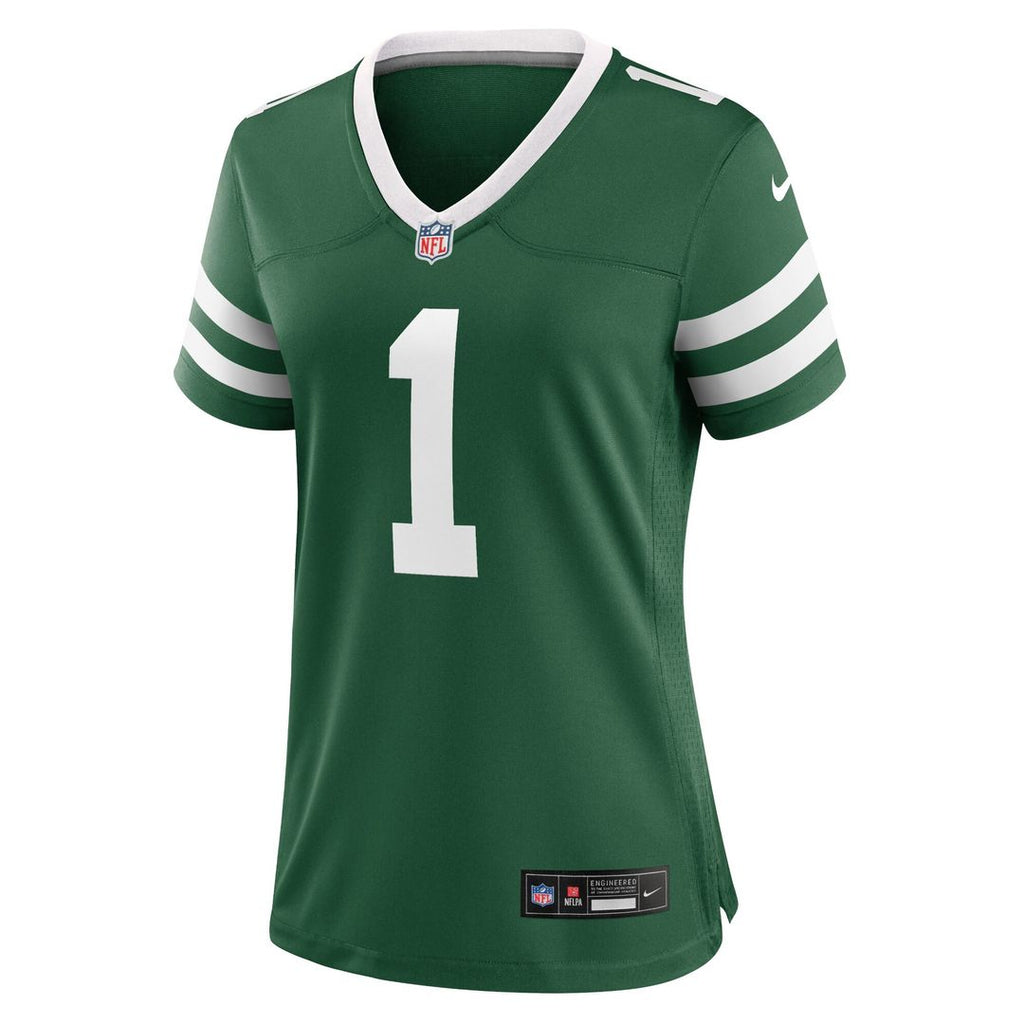 Ahmad Sauce Gardner New York Jets Nike Women's Game Jersey - Legacy Green