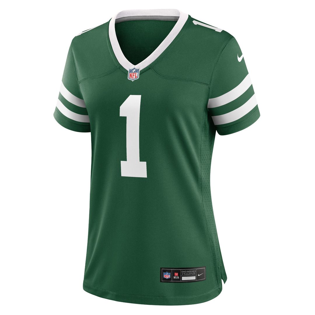Ahmad Sauce Gardner New York Jets Nike Women's Game Jersey - Legacy Green
