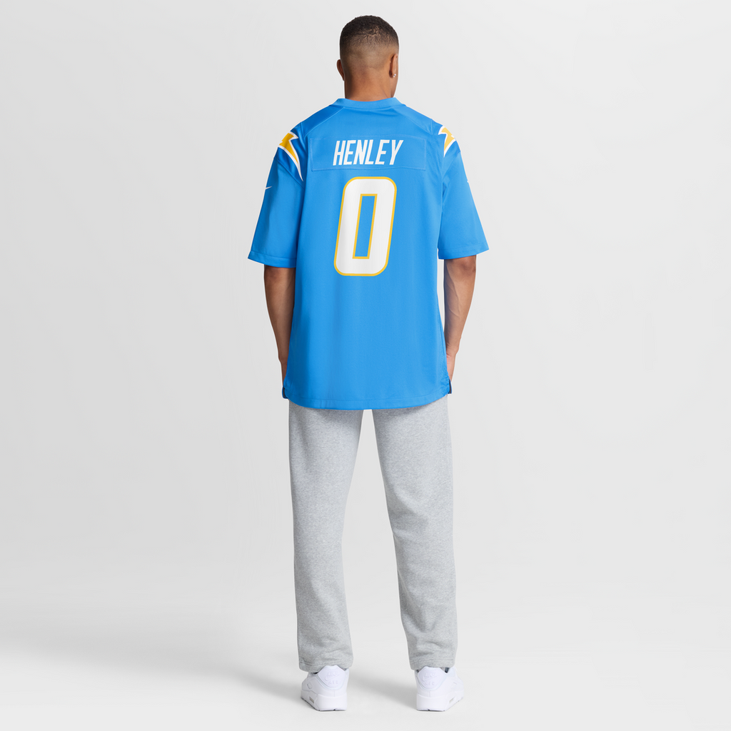 Daiyan Henley Los Angeles Chargers Nike Team Game Jersey - Powder Blue