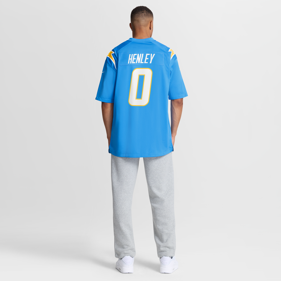 Daiyan Henley Los Angeles Chargers Nike Team Game Jersey - Powder Blue