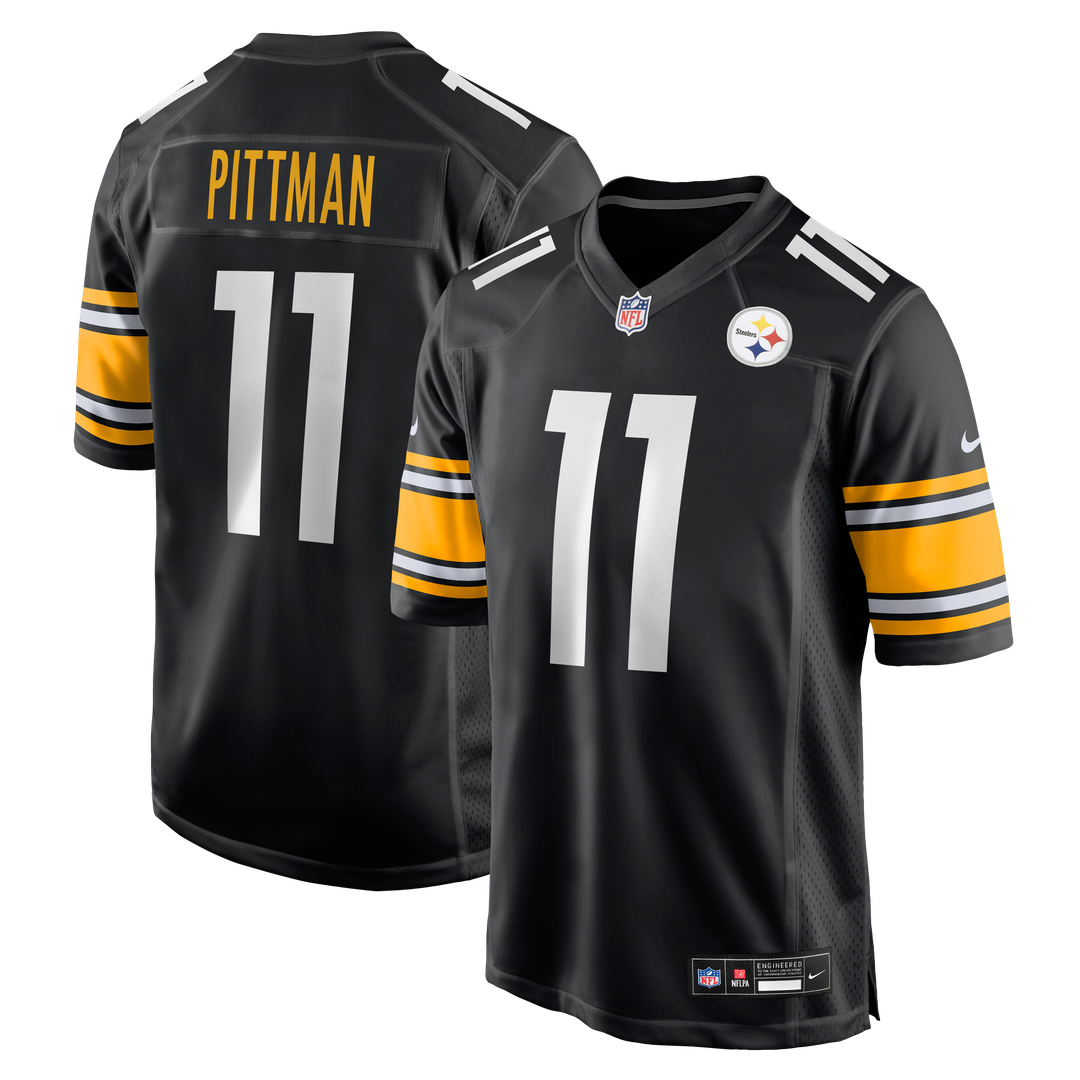 Michael Pittman Jr. Pittsburgh Steelers Nike Game Jersey - Black