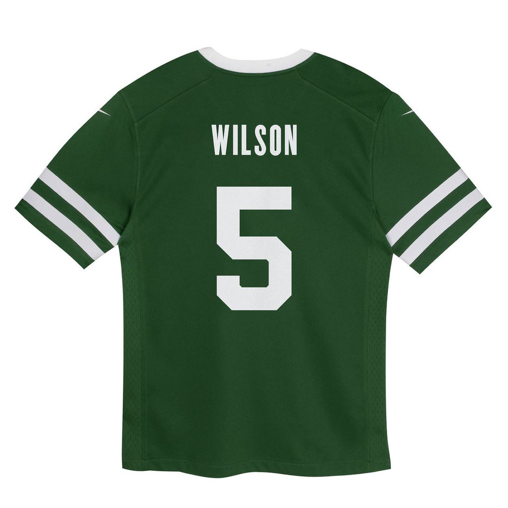 Garrett Wilson New York Jets Nike Preschool Game Jersey - Legacy Green