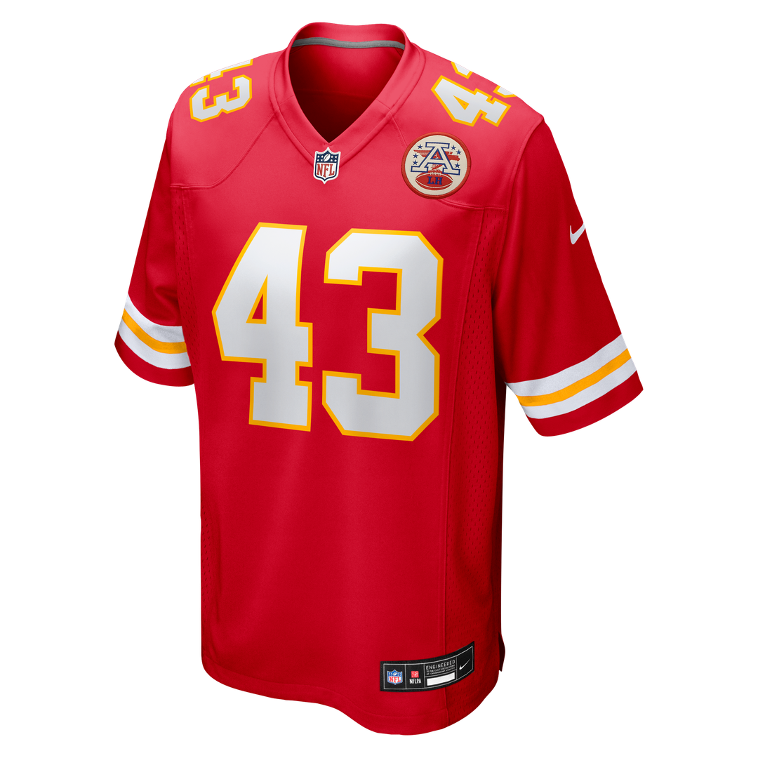 Jack Cochrane Kansas City Chiefs Nike Game Player Jersey - Red