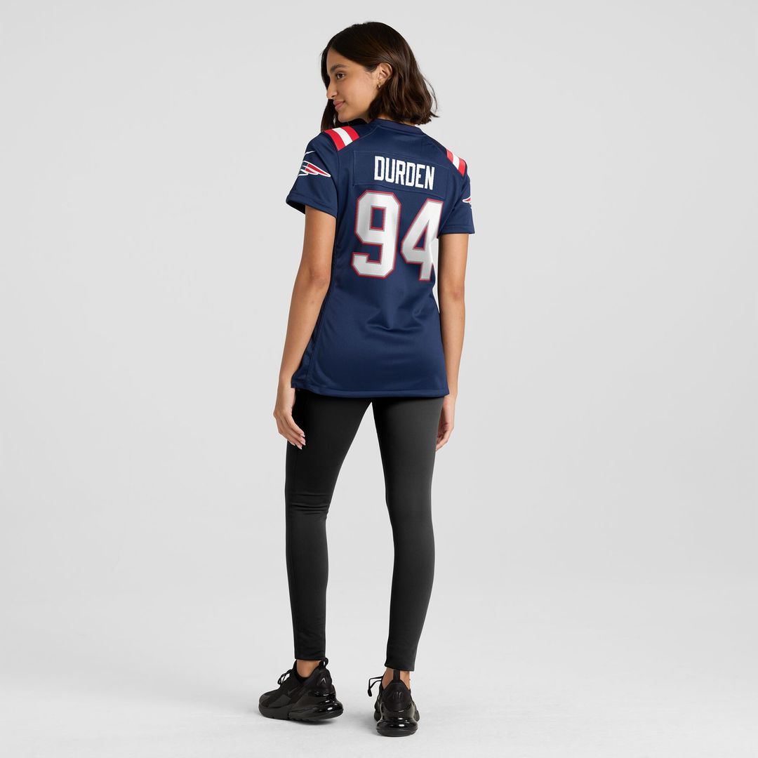 Cory Durden New England Patriots Nike Women's Team Game Jersey -  Navy