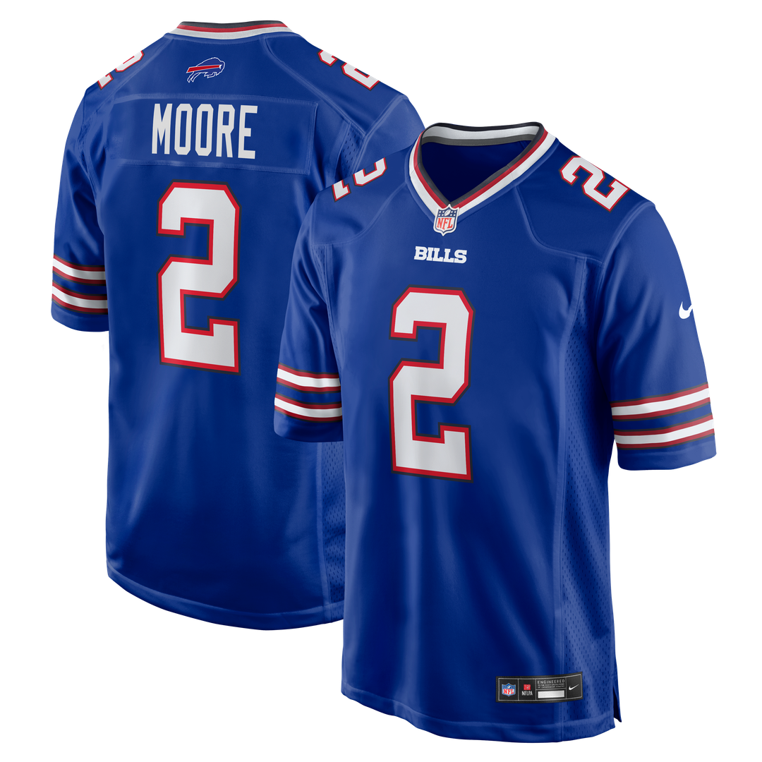 D.J. Moore Buffalo Bills Nike Game Jersey - Royal