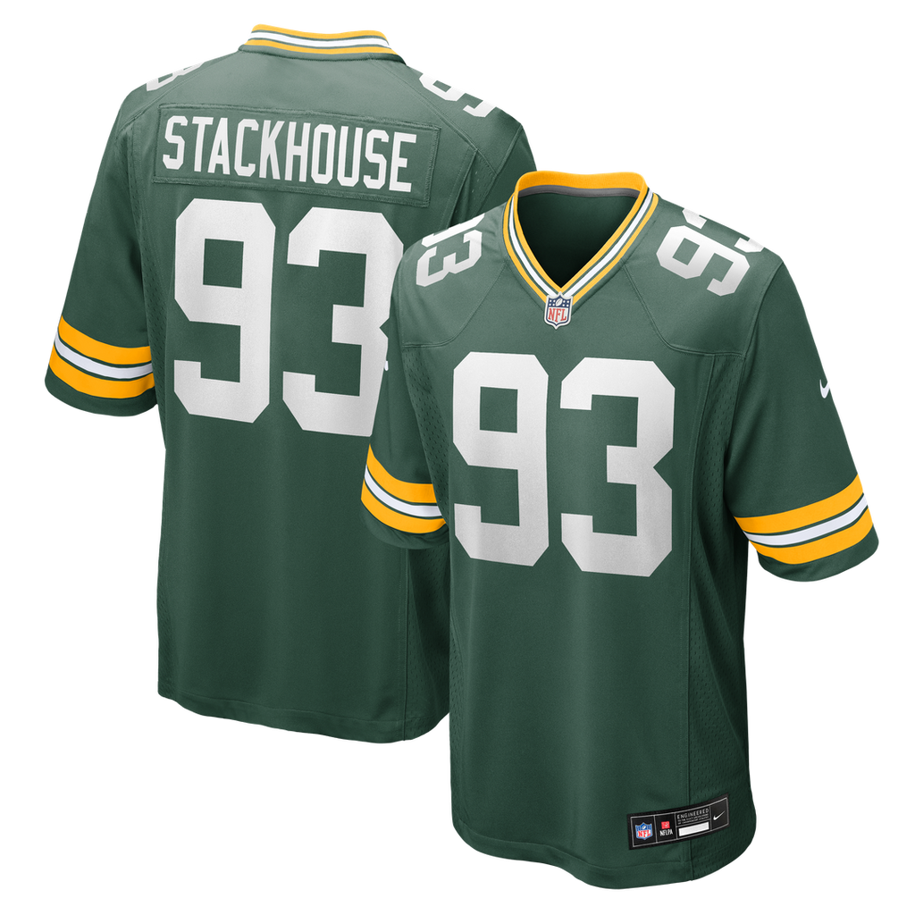 Nazir Stackhouse Green Bay Packers Nike Team Game Jersey -  Green