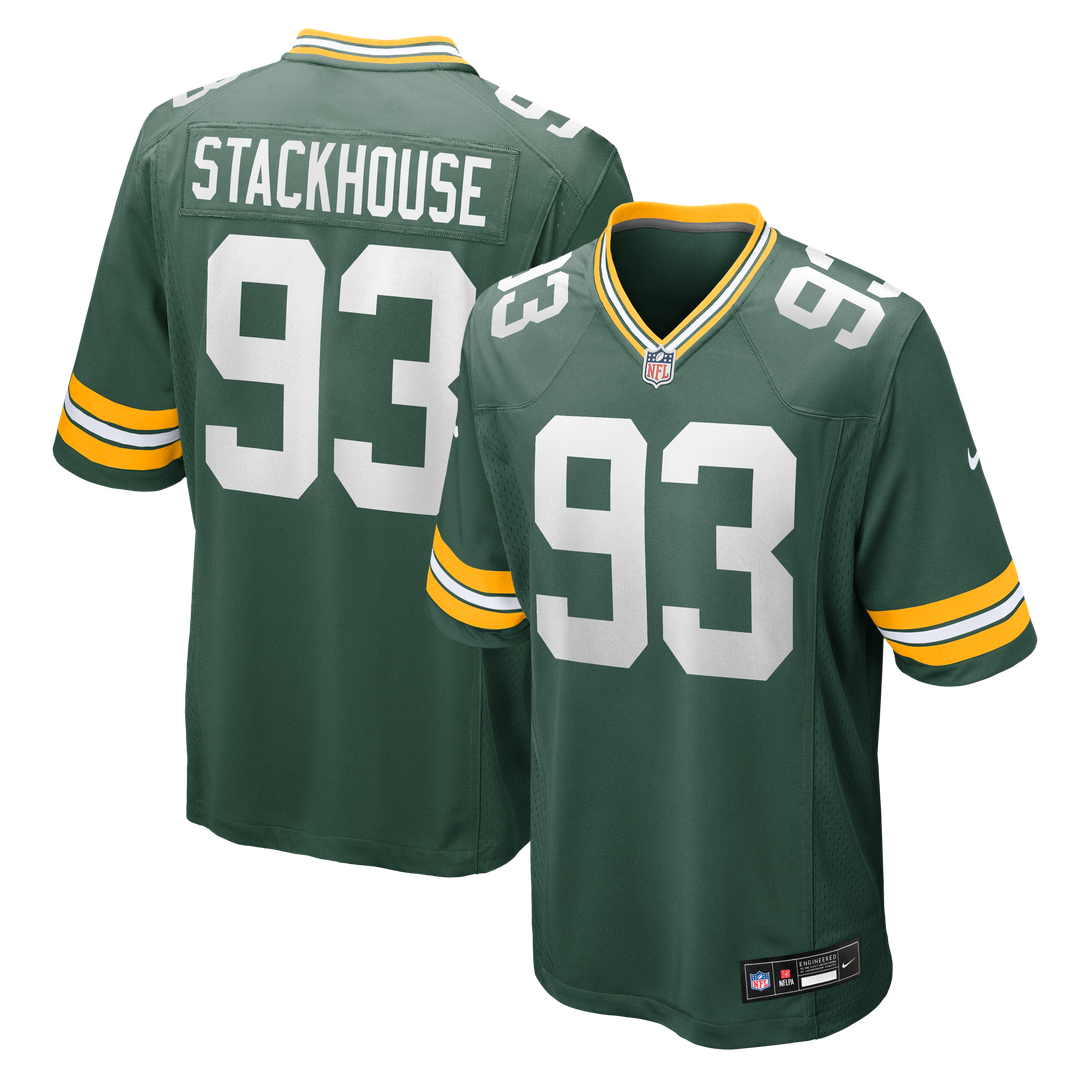 Nazir Stackhouse Green Bay Packers Nike Team Game Jersey -  Green