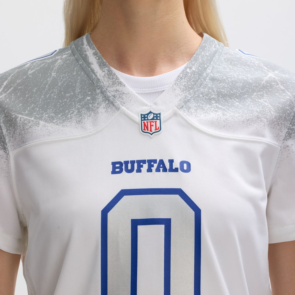 Keon Coleman Buffalo Bills Nike Women's 2025 Rivalries Collection Game Jersey - White