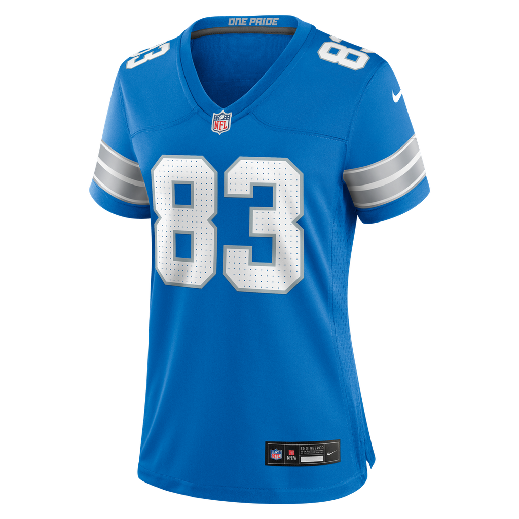 Tyler Conklin Detroit Lions Nike Women's Team Game Jersey -  Blue