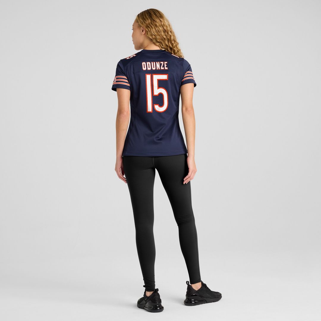 Rome Odunze Chicago Bears Nike Women's Game Jersey -  Navy