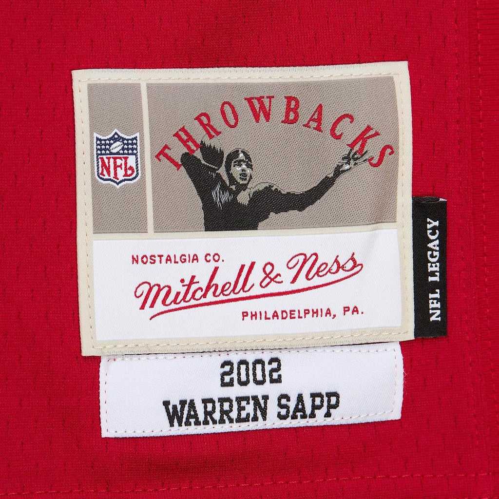 Warren Sapp Tampa Bay Buccaneers Mitchell & Ness 1995 Legacy Replica Jersey - Orange