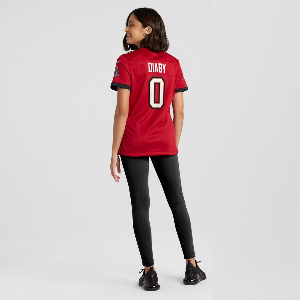 YaYa Diaby Tampa Bay Buccaneers Nike Women's  Game Jersey -  Red