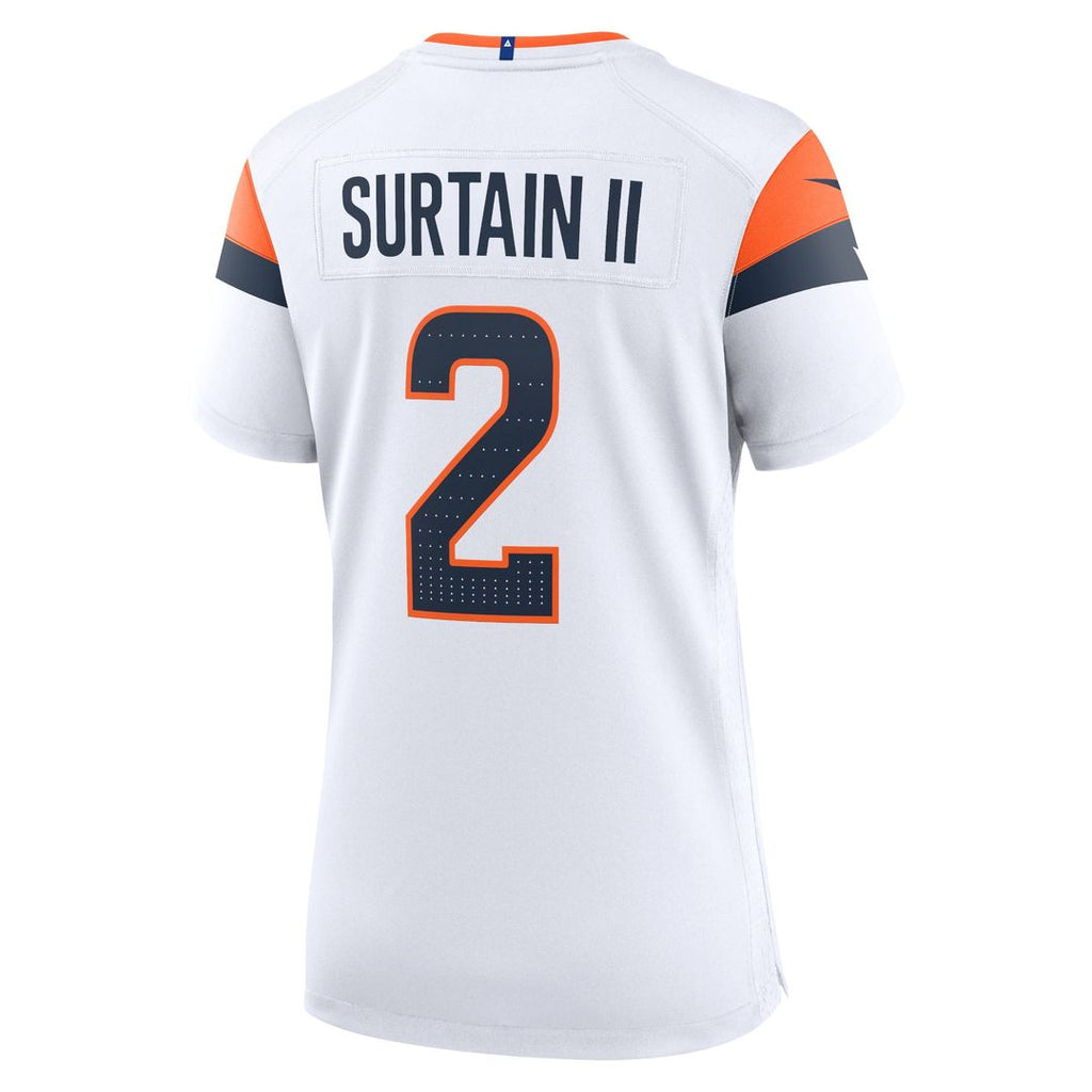 Patrick Surtain II Denver Broncos Nike Women's Alternate Game Jersey - Navy