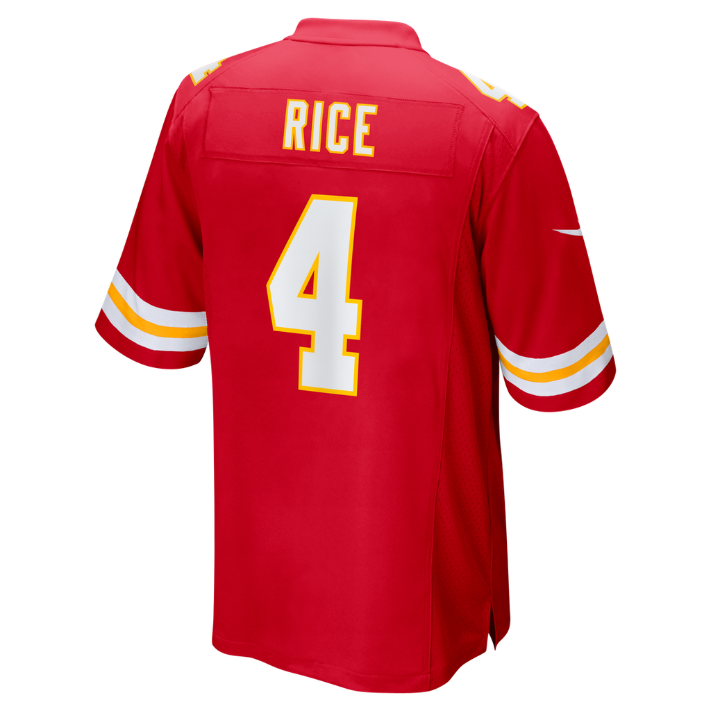 Rashee Rice Kansas City Chiefs Nike  Game Jersey -  Red