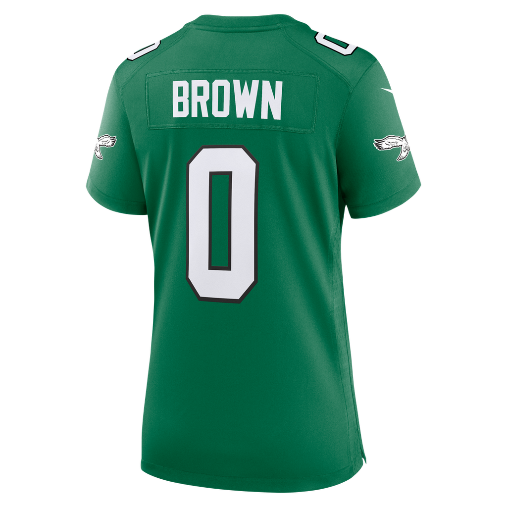 Marquise Brown Philadelphia Eagles Nike Women's Team Game Jersey -  Midnight Green