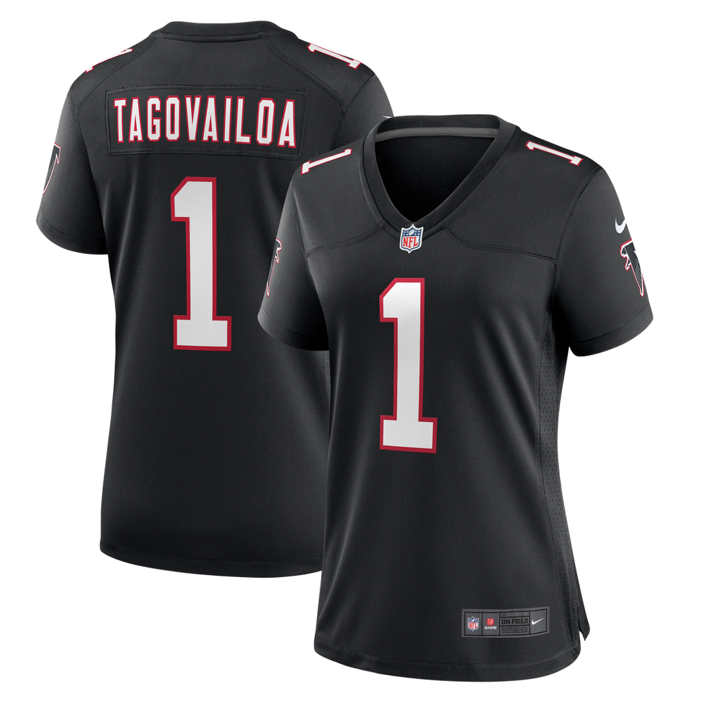 Tua Tagovailoa Atlanta Falcons Nike Women's Alternate Game Jersey -  Black