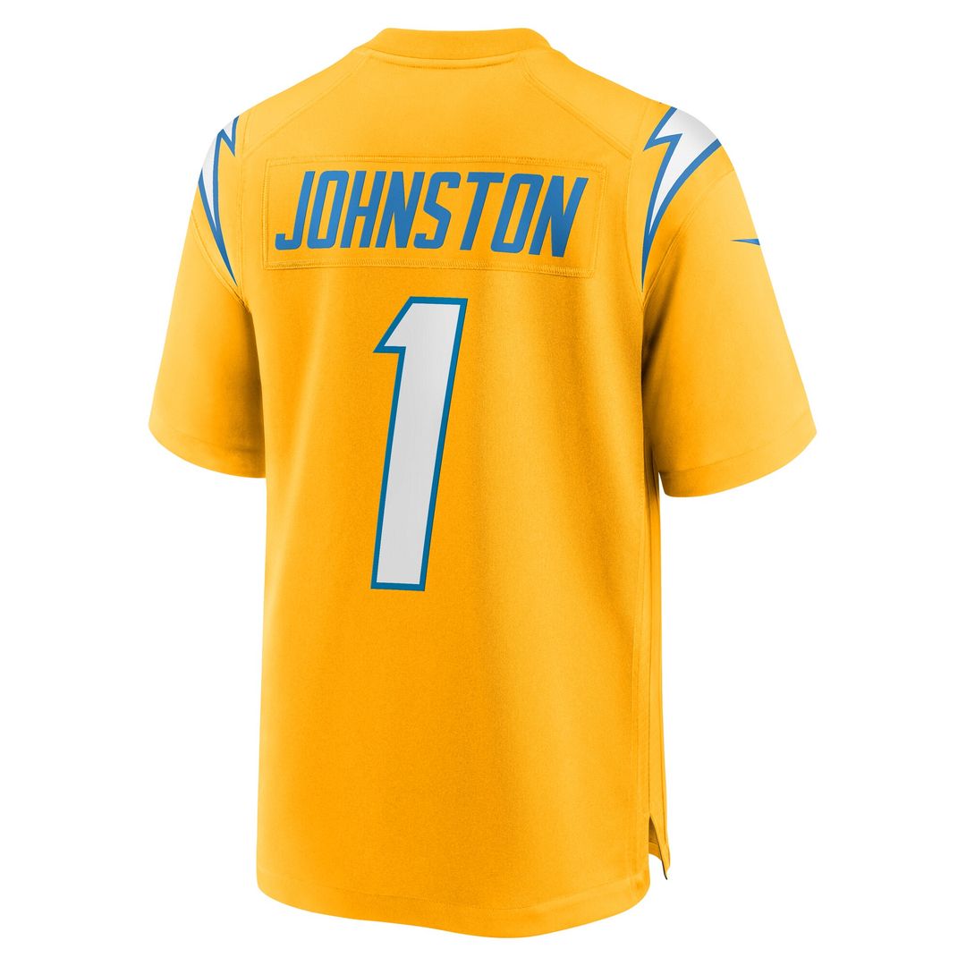 Quentin Johnston Los Angeles Chargers Nike Alternate Super Chargers Game Player Jersey - Navy
