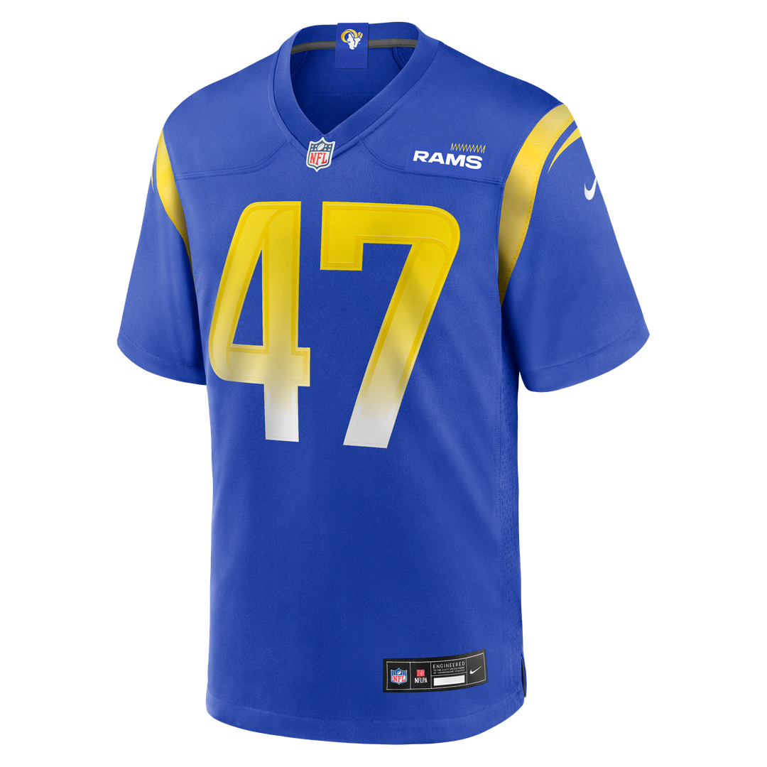 Alex Ward Los Angeles Rams Nike Home Game Jersey - Royal