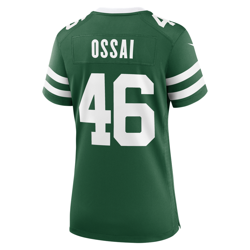 Joseph Ossai New York Jets Nike Women's Team Game Jersey - Legacy Green