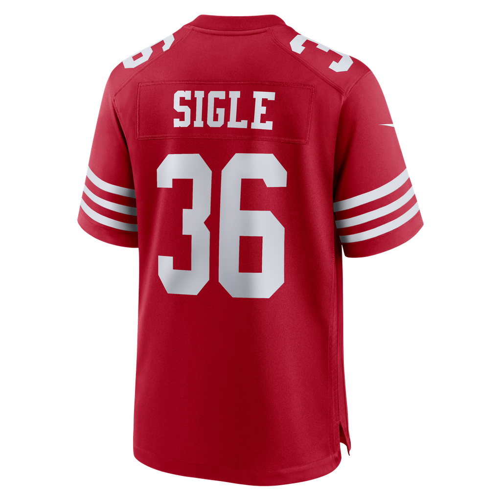 Marques Sigle San Francisco 49ers Nike Team Game Jersey -  Scarlet
