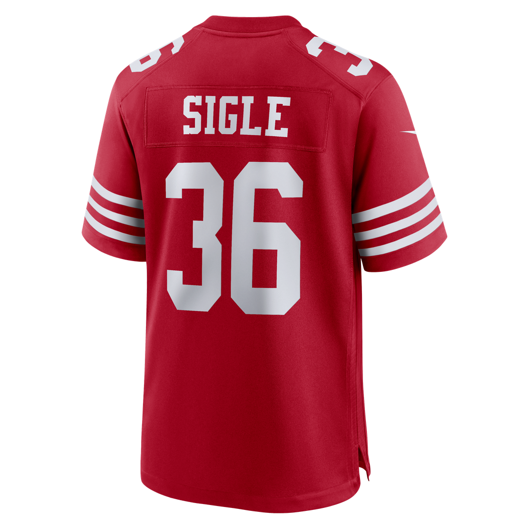Marques Sigle San Francisco 49ers Nike Team Game Jersey -  Scarlet