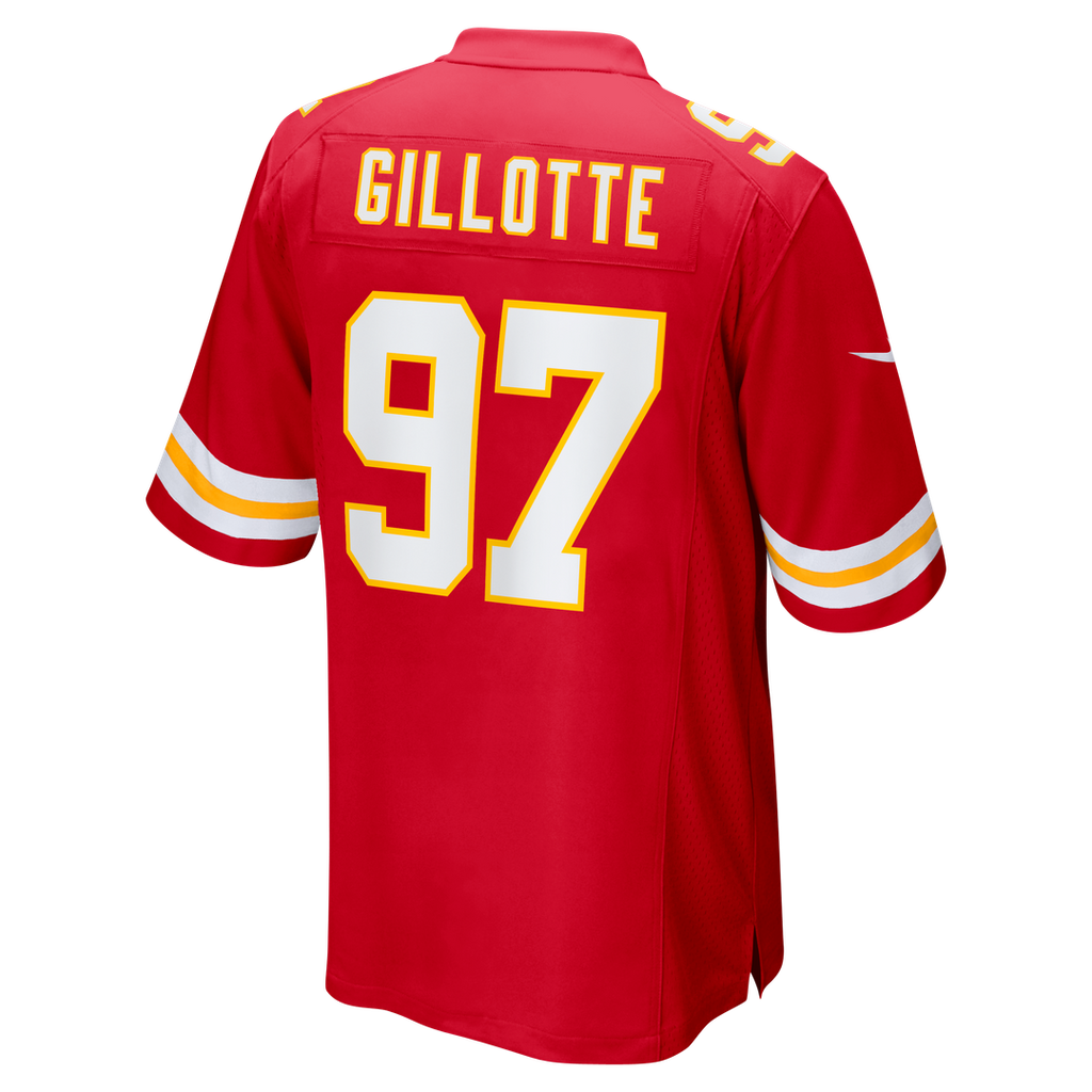 Ashton Gillotte Kansas City Chiefs Nike Team Game Jersey -  Red