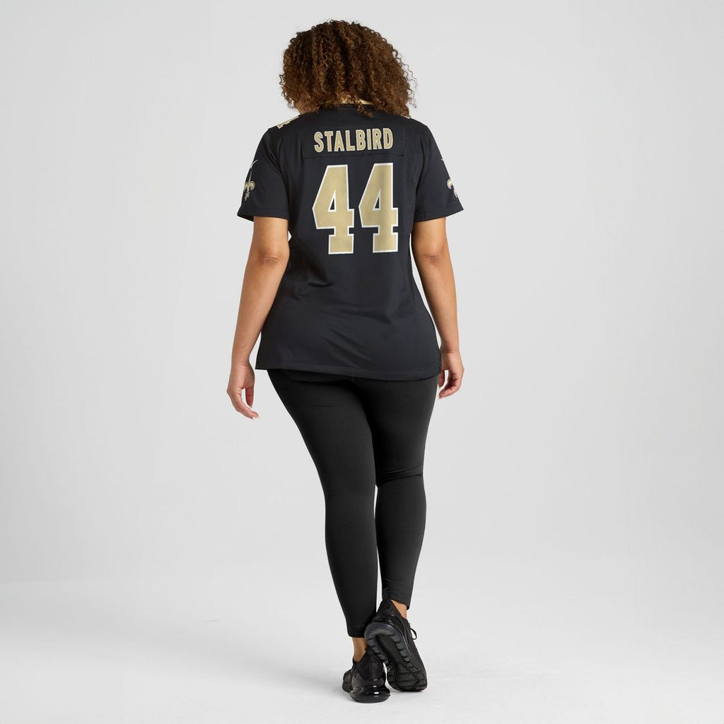 Isaiah Stalbird New Orleans Saints Nike Women's Team Game Jersey -  Black